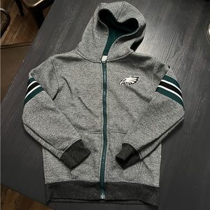 NFL Eagles Hooded Sweatshirt Zip Front NFC Super Bowl LVII 🏈